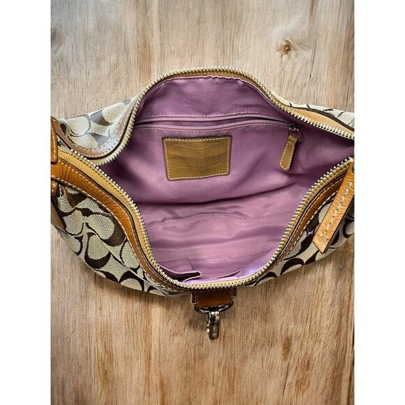 Y2K Coach 11576 Hamptons Large Signature Hobo & 40275 Bi-Fold Wallet - Picture 6 of 14